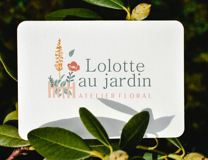 création logo atelier floral