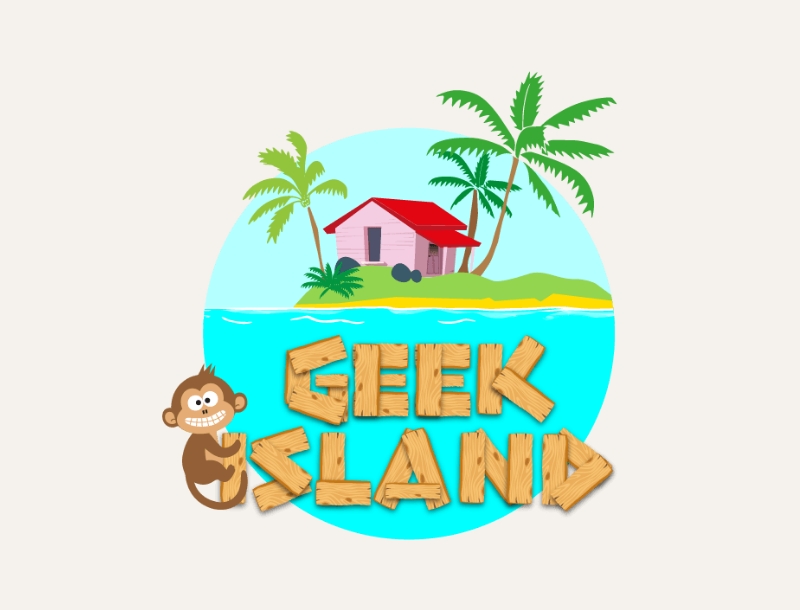 logo geek island