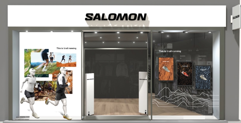 Salomon retail design