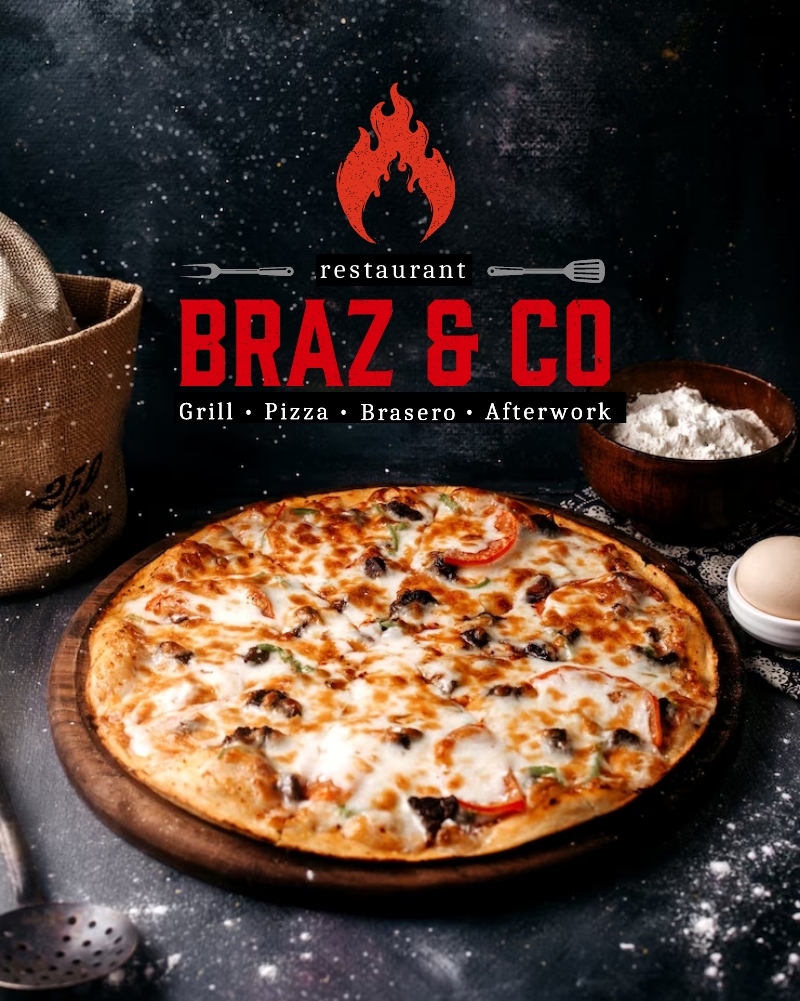 Création logo restaurant Braz & Co