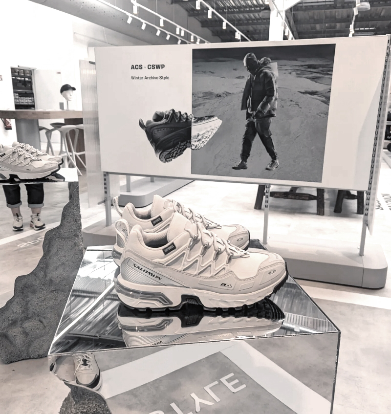 Salomon ACS retail design freelance