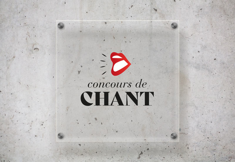 concours de chant logo