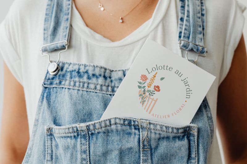 création logo atelier floral