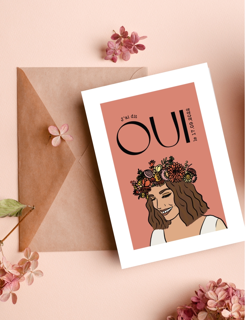faire part personnalisé mariage
