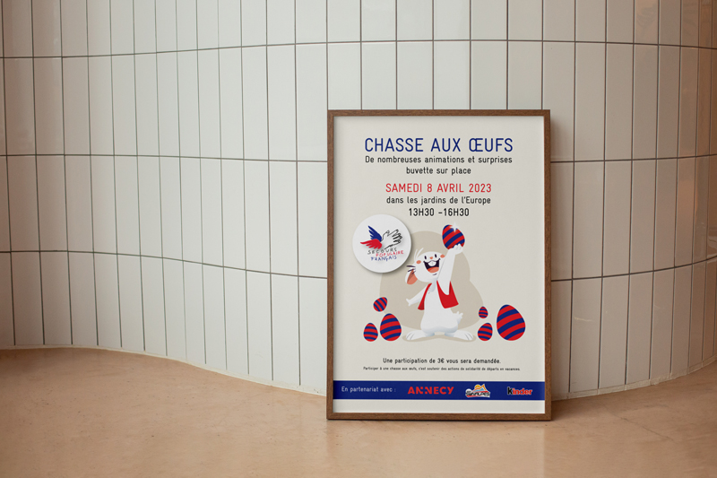 affiche graphiste secours populaire