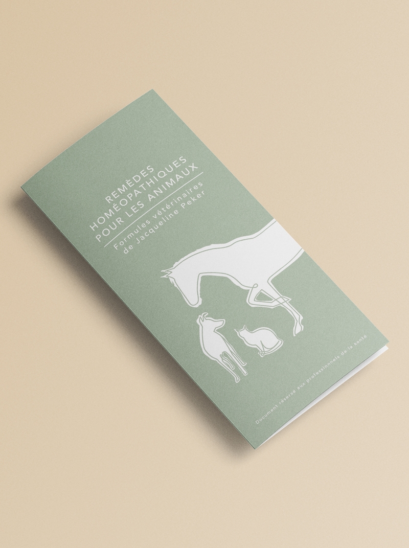 Brochure Lexique homéopathie animaux