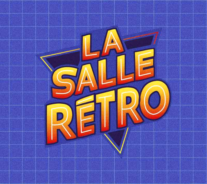 la salle retro branding