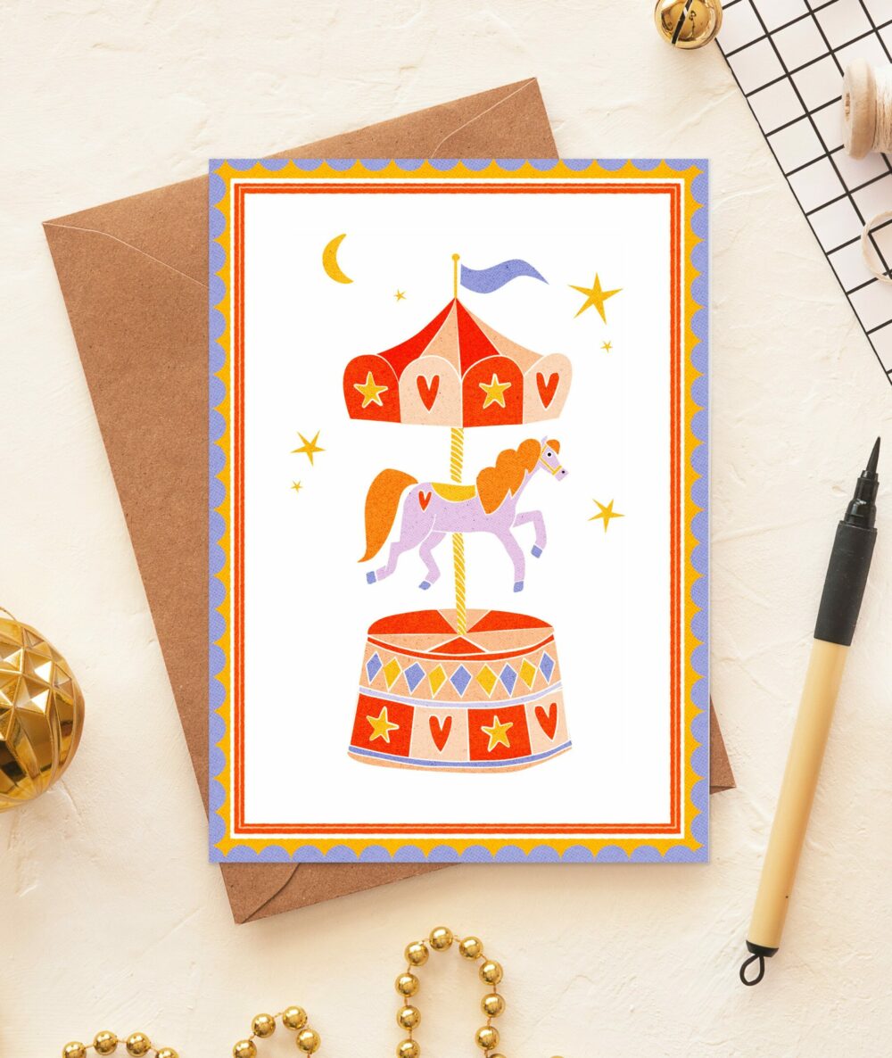 carte de voeux personnalisée graphiste