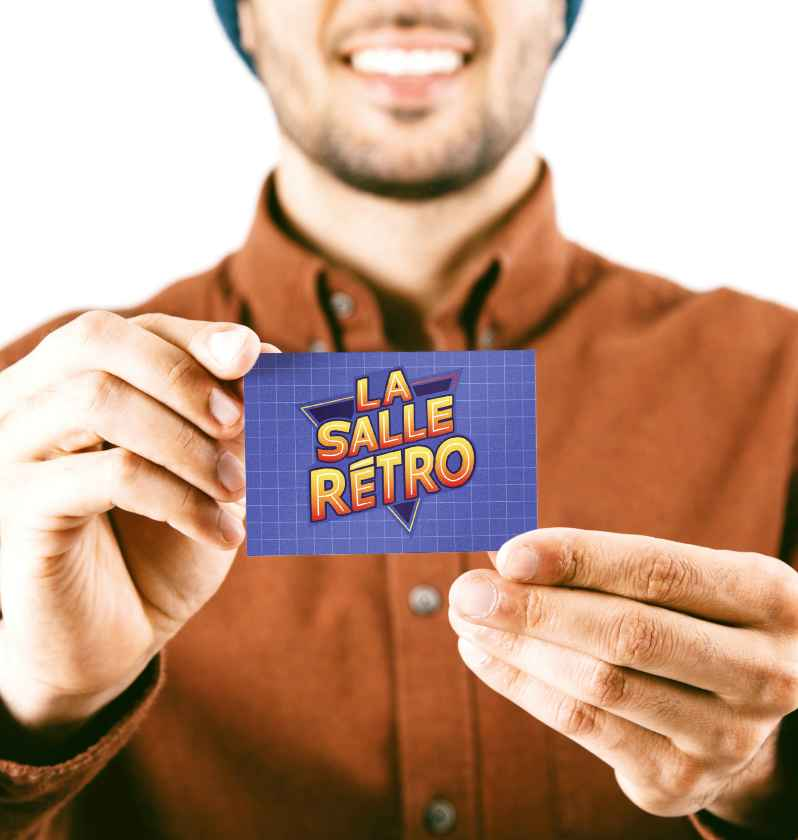 la salle retro branding 