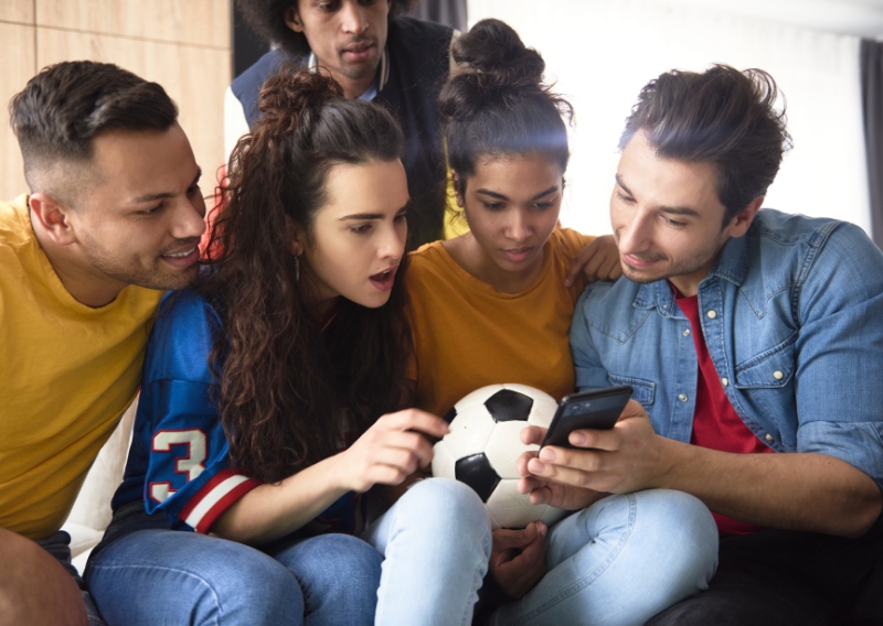 Ambiance utilisateurs - Design site internet football
